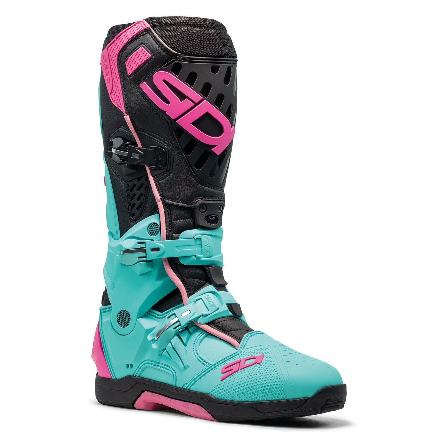 Sidi Crossair Offroad Boots Mint/Black/Pink