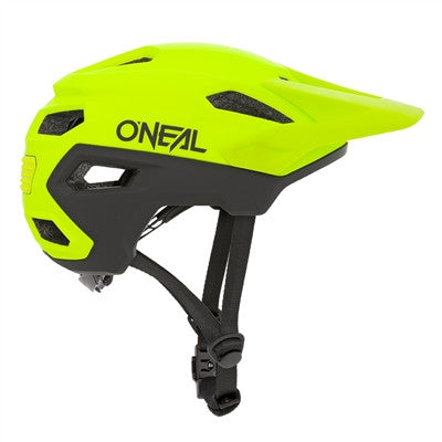 Oneal Trailfinder Bicycle Helmet - Split Neon Yellow