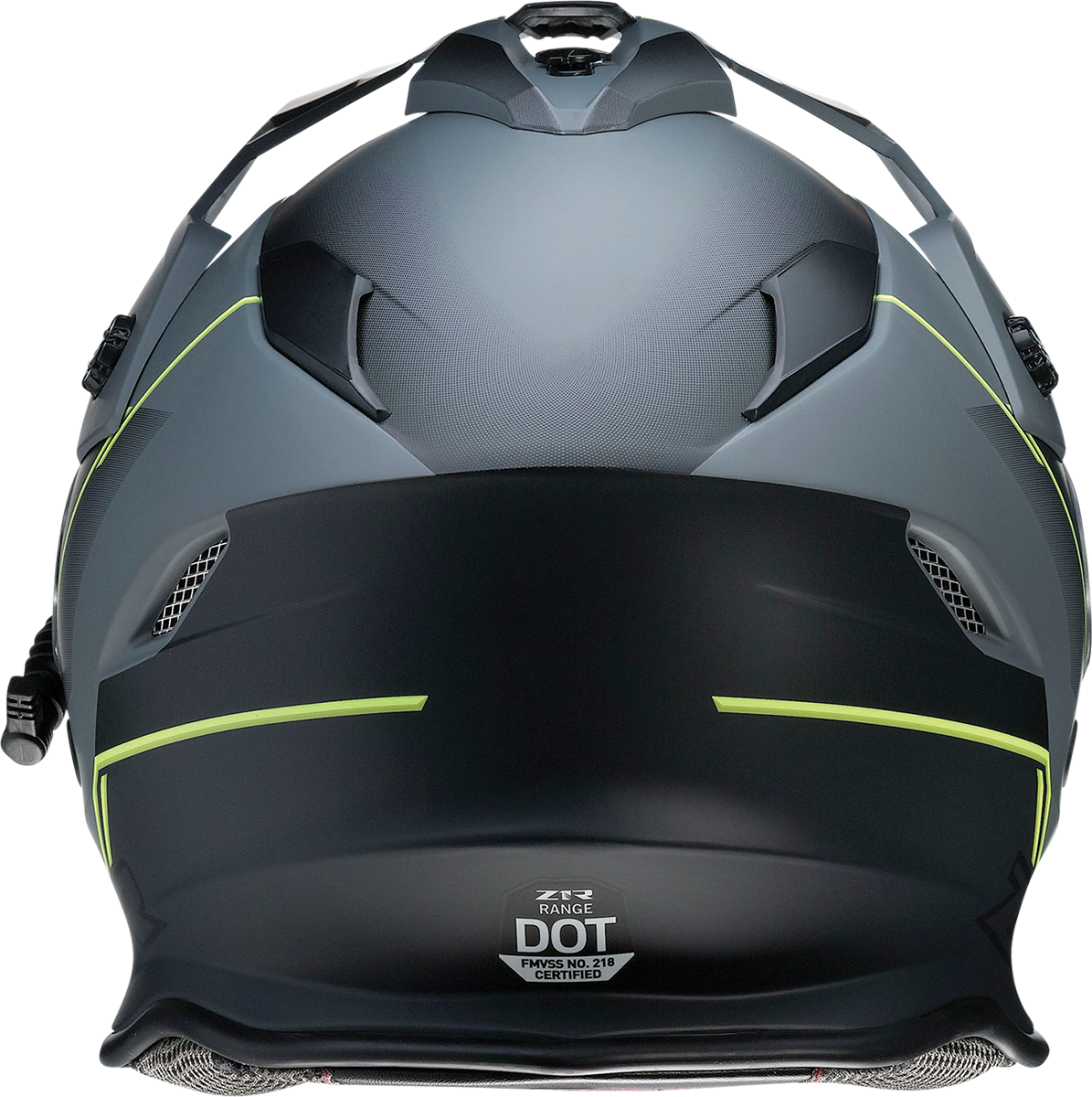 Z1R Range Bladestorm Snow Electric Helmet Gray/Black/Hi-Viz Yellow