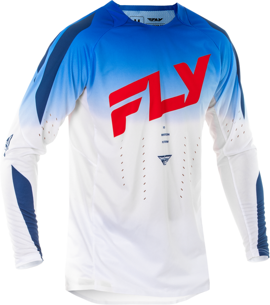 FLY Racing 2025 Evolution DST Jersey Red/White/Blue