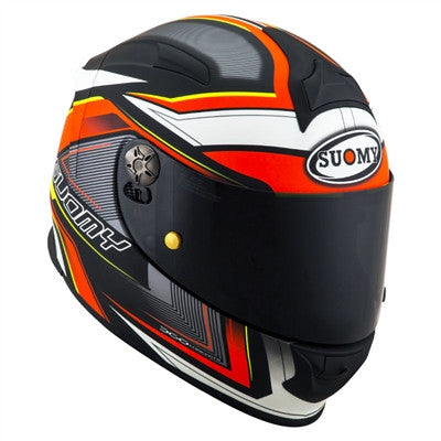 Suomy 2019 SR Sport Engine Matte Full Face Helmet - Black/Red