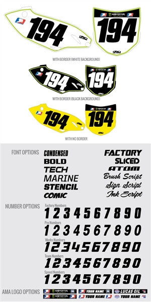 Factory Effex DX1 Kawasaki Standard Backgrounds