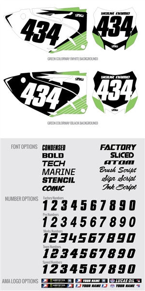 Factory Effex DX1 Kawasaki Atak Backgrounds