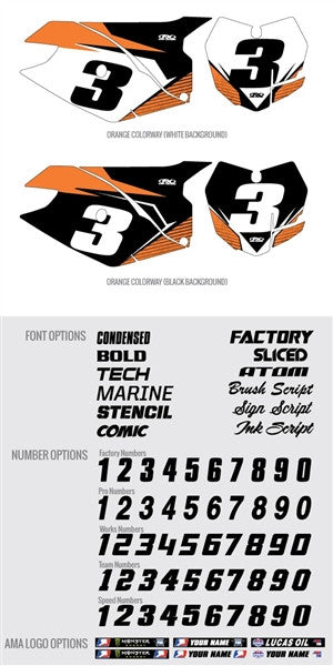 Factory Effex DX1 KTM Element Backgrounds