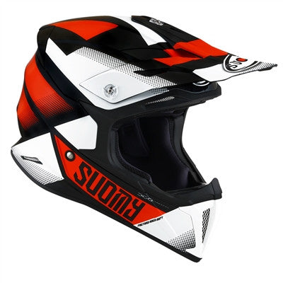 Suomy X-Wing Grip Offroad Helmet - Black/Orange