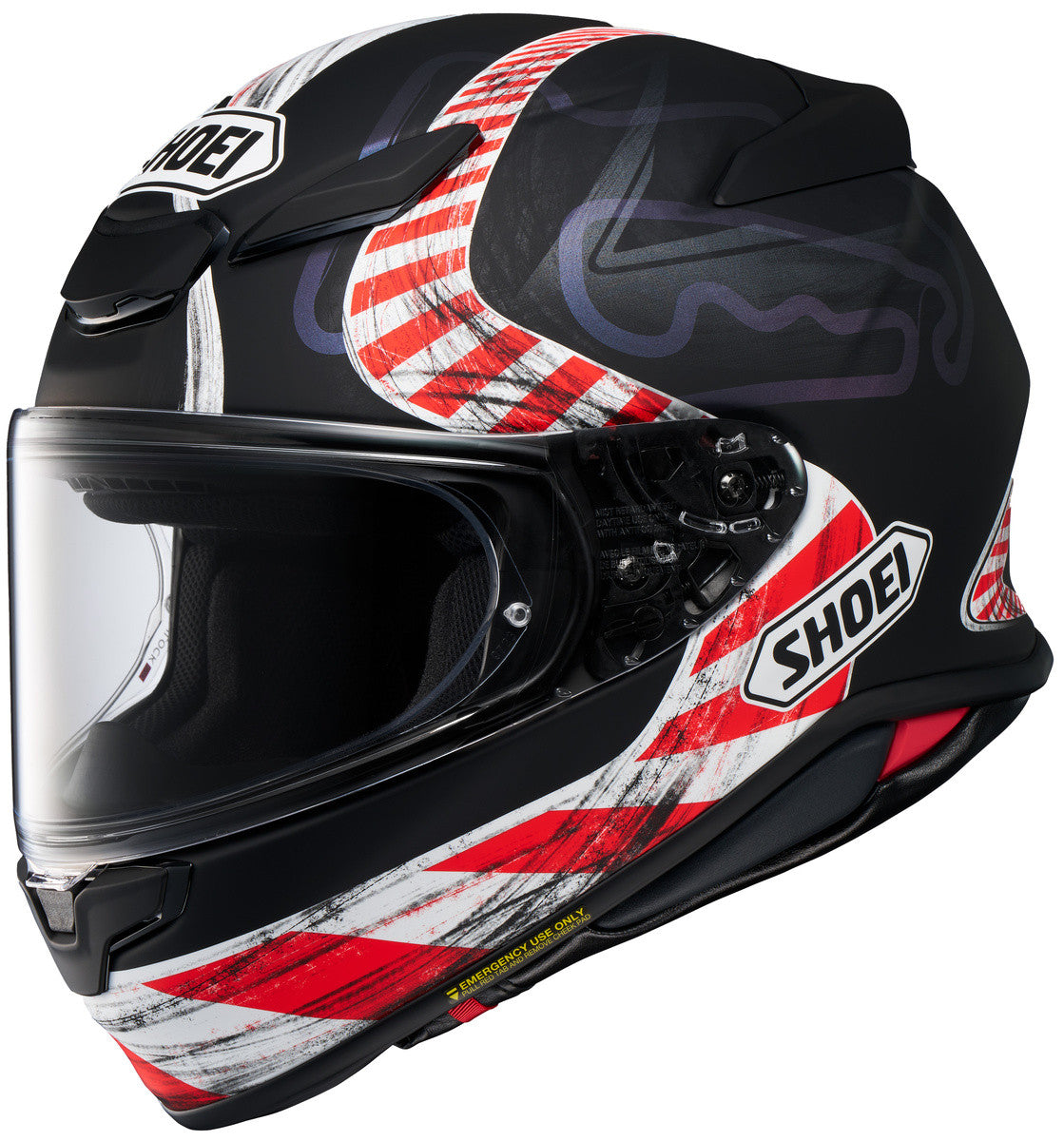 Shoei RF-1400 Knee Down TC-5 Full Face Helmet