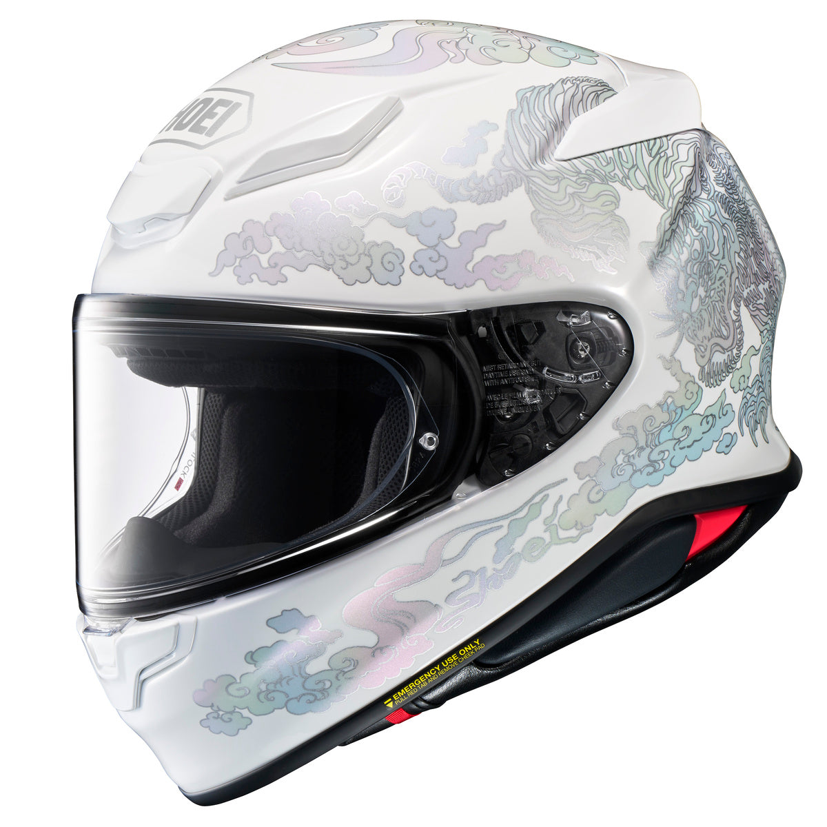 SHOEI RF-1400 Fearless TC-6 Full Face Helmet – Motocrossgiant