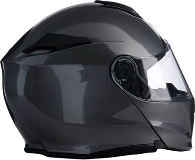 Z1R Solaris Modular Full Face Helmet - Dark Silver