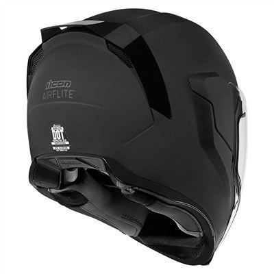 Icon Airflite Rubatone Full Face Helmet - Black