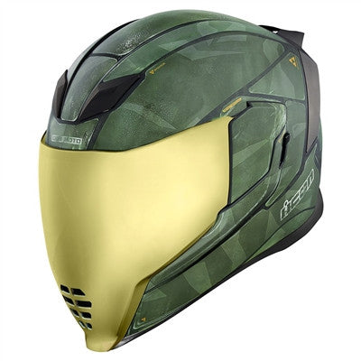 Icon Airflite Battlescar 2 Full Face Helmet - Green