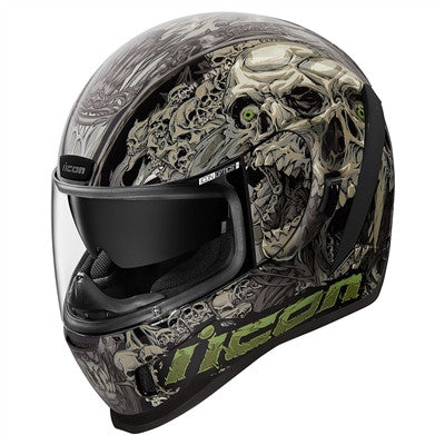 Icon Airform Full Face Helmet - Parahuman Black