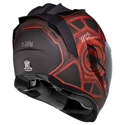 Icon Airflite Full Face Helmet - Blockchain Red
