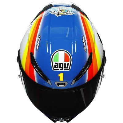 AGV Pista GP RR Limited Edition Winter Test 2005 Full Face Helmet - Multi