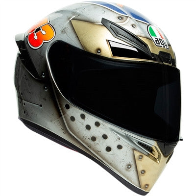 AGV K1 Jack Miller Phillip Island 2019 Full Face Helmet - Silver/Gold