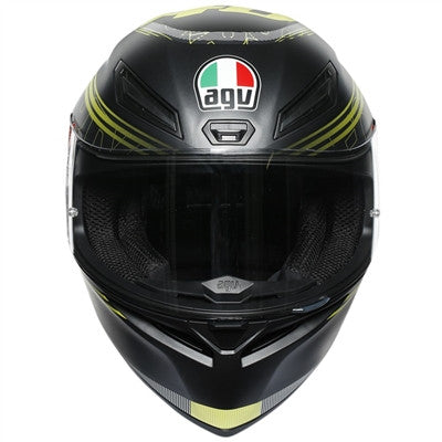 AGV K1 Track 46 Full Face Helmet - Black