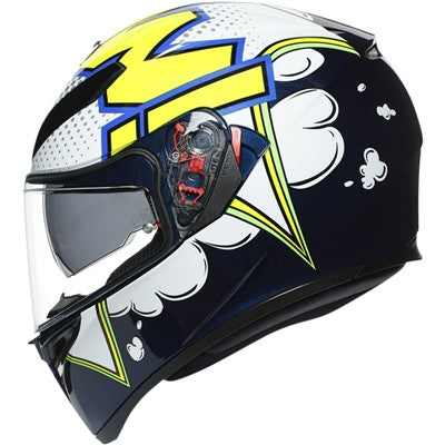 AGV K3 SV Bubble Full Face Helmet - Multi