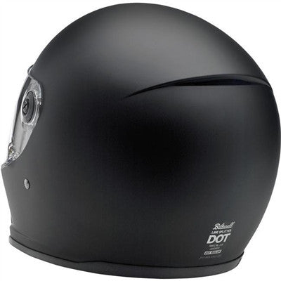 Biltwell Lane Splitter Full Face Helmet - Flat Black
