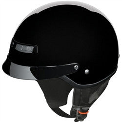 Z1R Nomad Solids Open Face Helmet - Black