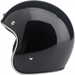 Biltwell 2017 Bonanza Open Face Helmet - Gloss Black