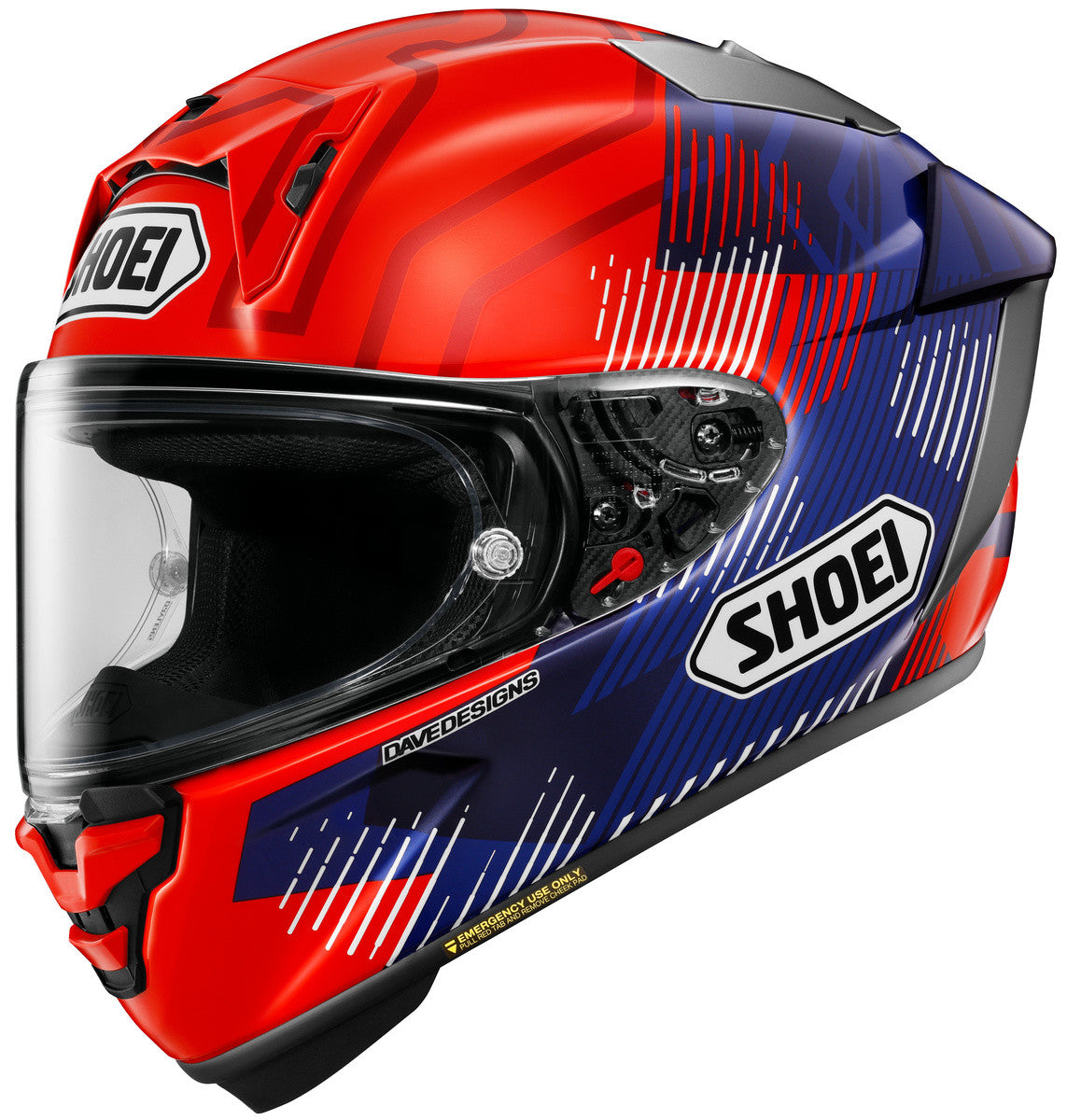 SHOEI　MASH1 Shoei X-Fifteen Marquez 8 TC-1 Full Face Helmet – Motocrossgiant