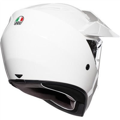 AGV Solid AX-9 Dual Sport Helmet - White