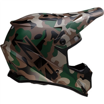 Z1R Rise Camo Offroad Helmet - Woodland