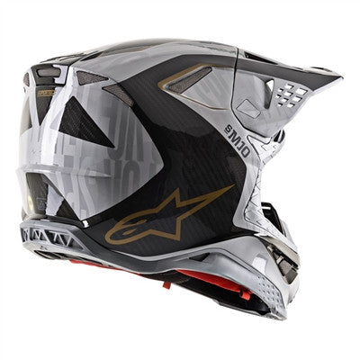 Alpinestars 2020 Supertech M-10 Alloy Offroad Helmet - Alloy