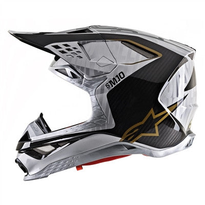 Alpinestars 2020 Supertech M-10 Alloy Offroad Helmet - Alloy