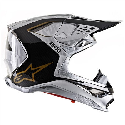 Alpinestars 2020 Supertech M-10 Alloy Offroad Helmet - Alloy