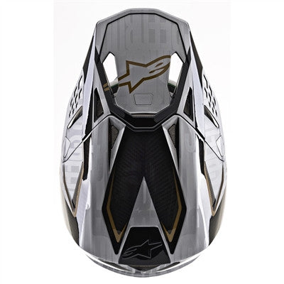 Alpinestars 2020 Supertech M-10 Alloy Offroad Helmet - Alloy