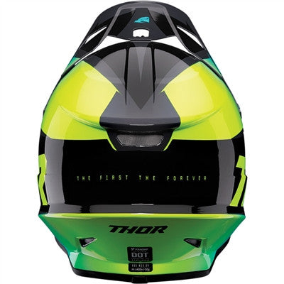 Thor 2023 Sector Fader Offroad Helmet - Acid/Teal
