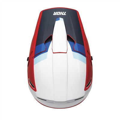 Thor 2022 Reflex Apex Offroad Helmet - Red/White/Blue