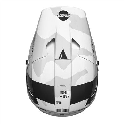 Thor Reflex Cast Offroad Helmet - White/Black