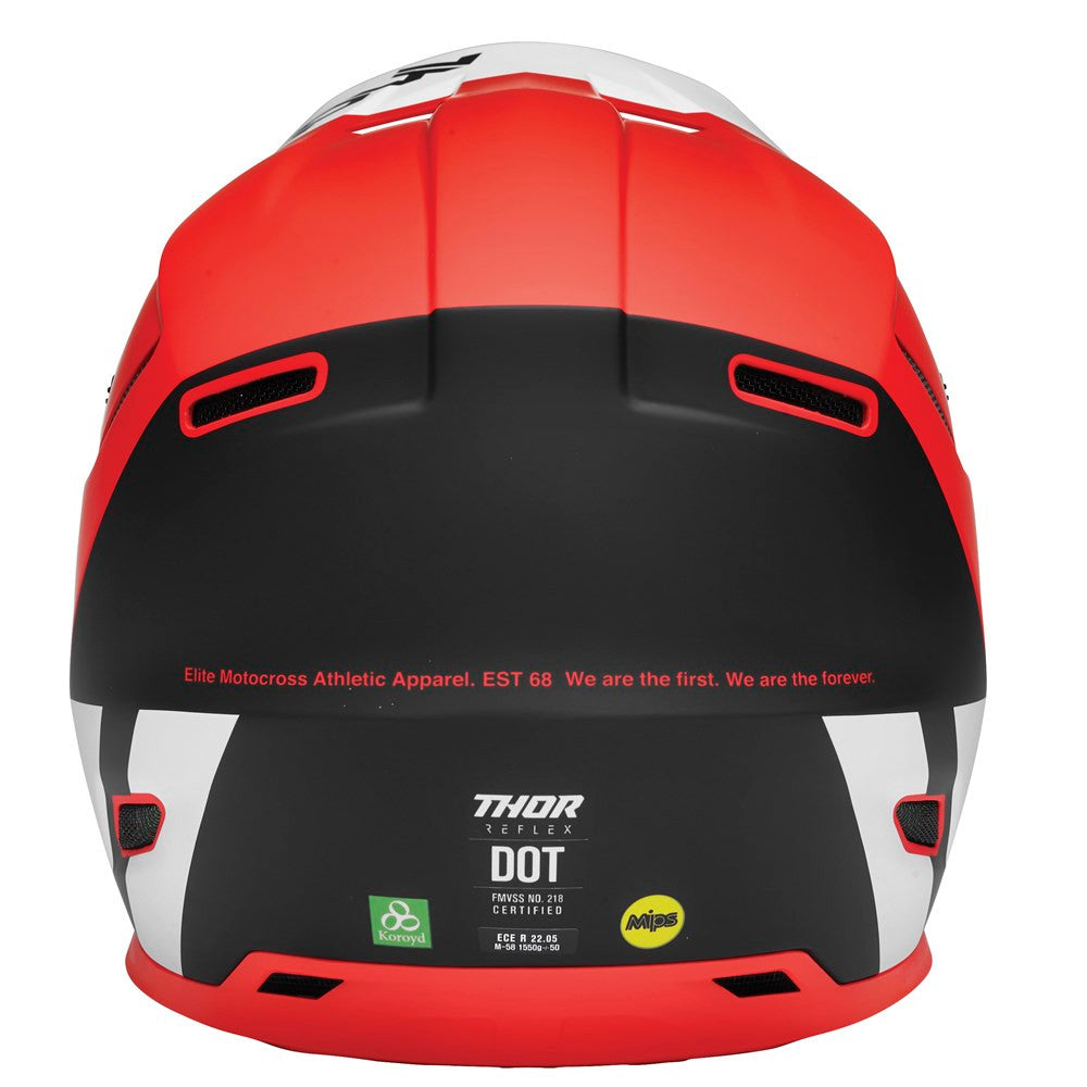 Thor 2023 Reflex Cube MIPS Helmet - Red/Black