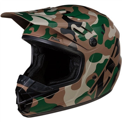 Z1R Youth Rise Camo Offroad Helmet - Woodland