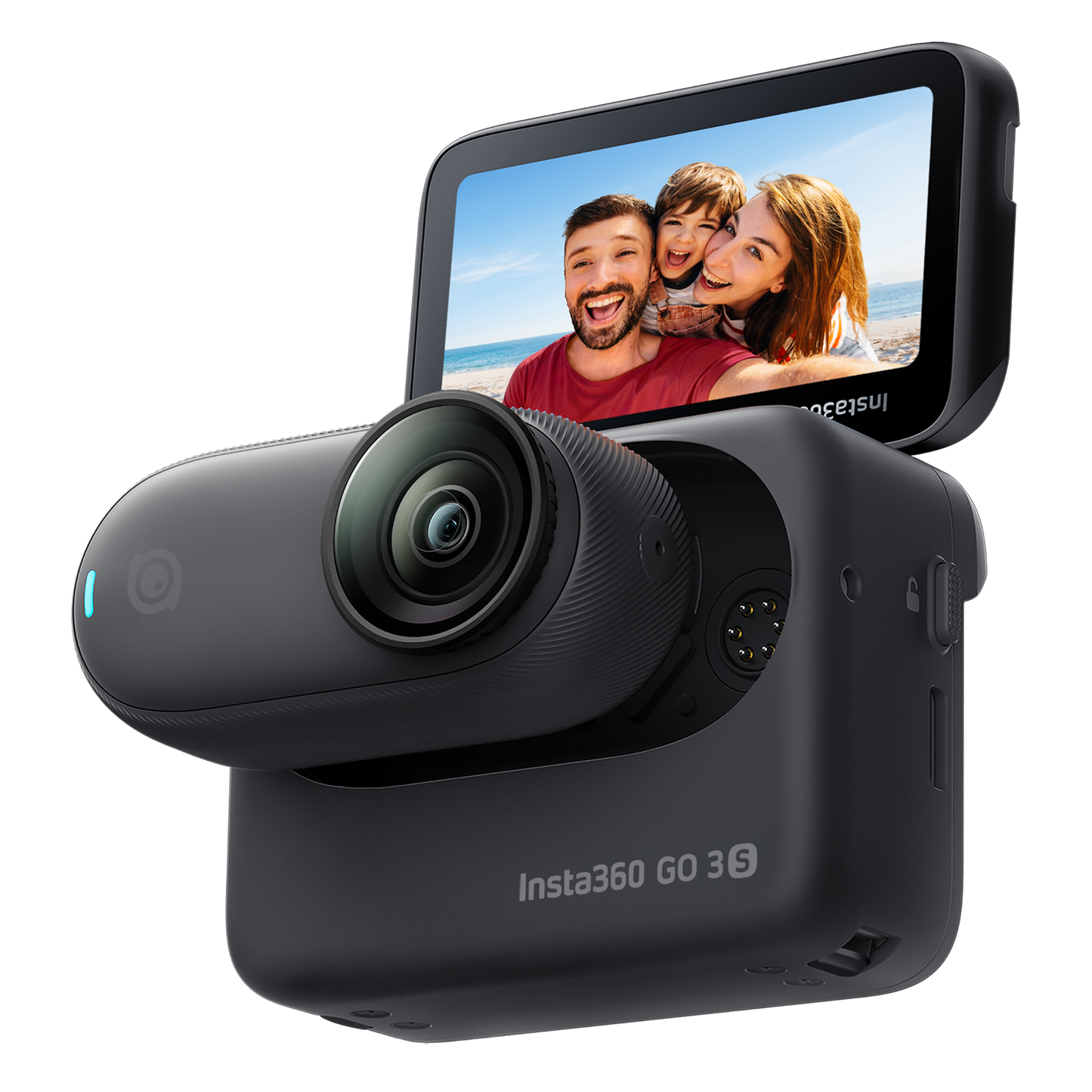 Insta360 GO 3S (128GB) Action Camera Bundle Black