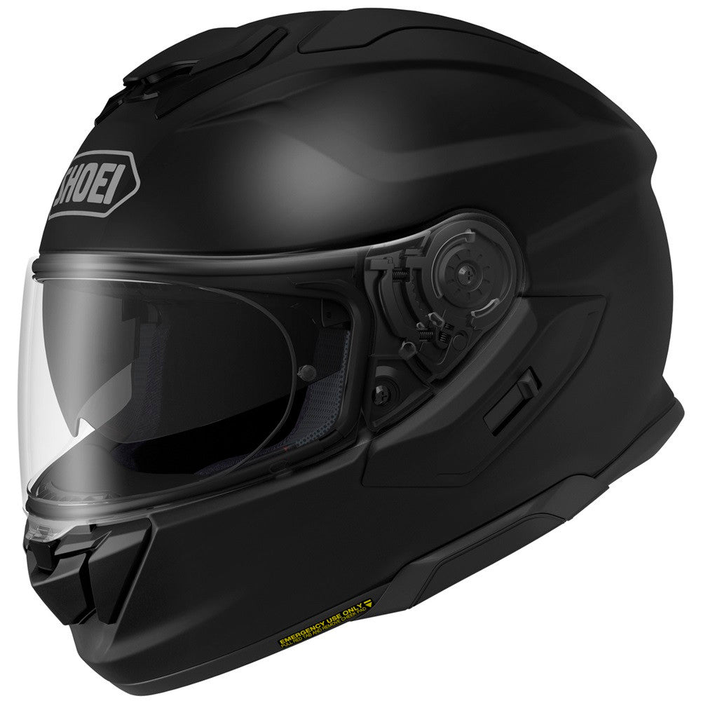 open face helmet shoei Shoei GT-Air 3 Solid Matte Black Full Face Helmet – Motocrossgiant