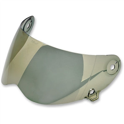 Biltwell Lane Splitter Replacement Anti-Fog Shield - Gold Mirror