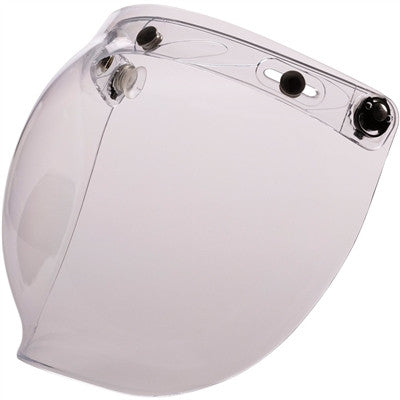 Z1R 3-Snap Flip Up Bubble Shield for Saturn/Jimmy/Drifter Helmet - Clear