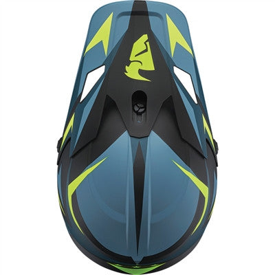 Thor 2021 Sector Warship Replacement Visor - Blue/Acid