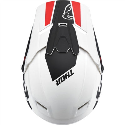 Thor 2022 Youth Sector Split Replacement Visor - White/Black
