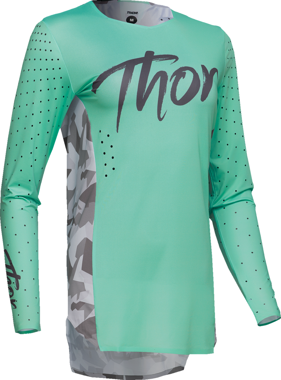 Thor 2025 Womens SPORTMODE Shadow Jersey Pant Combo Teal