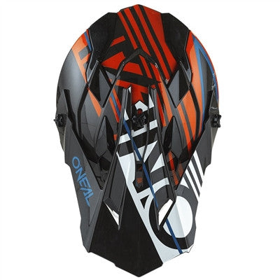 Oneal 2022 2 Series Rush Visor - Orange/Blue