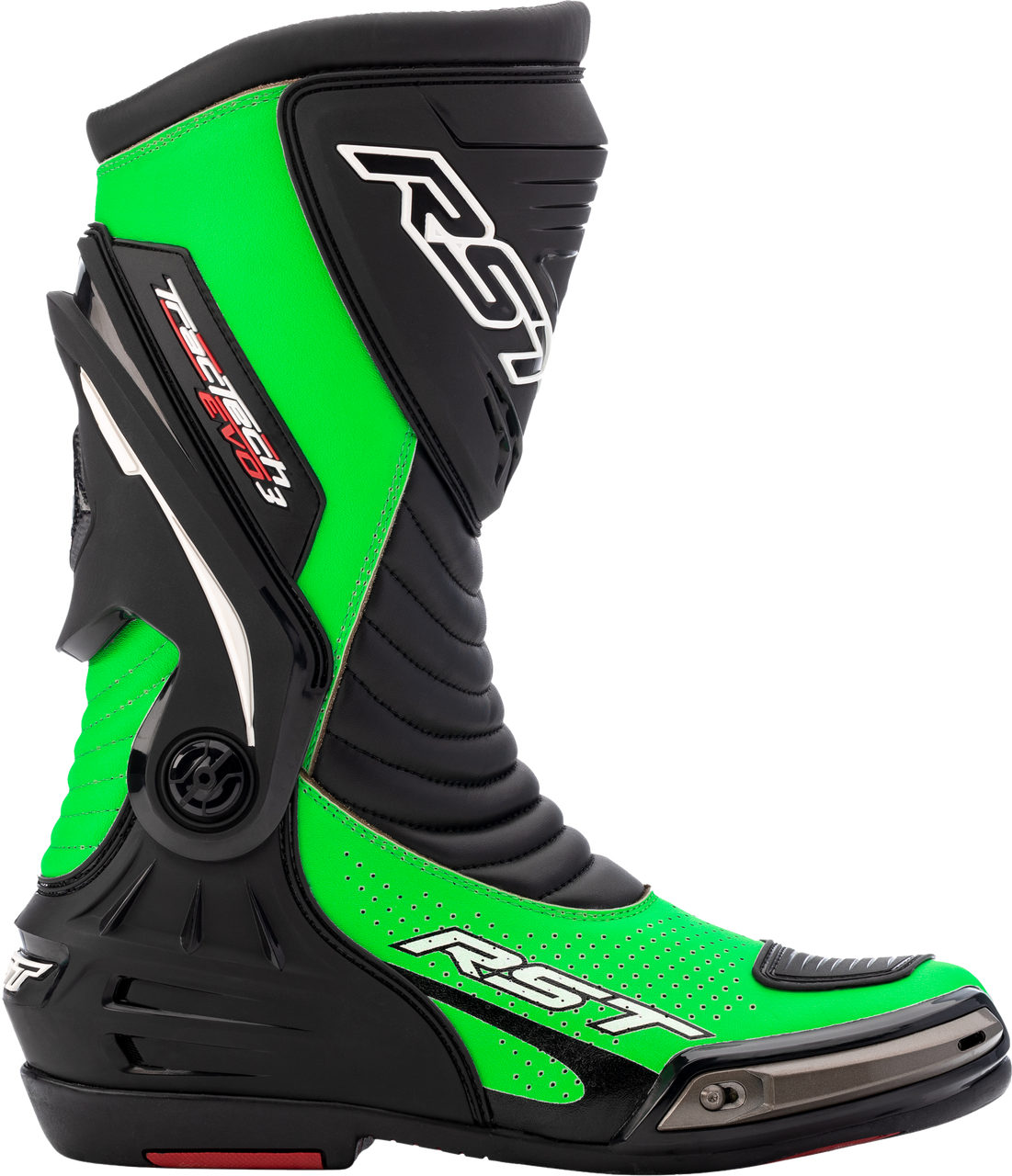 RST Tractech EVO III Sport CE Boot Neon Green/Black