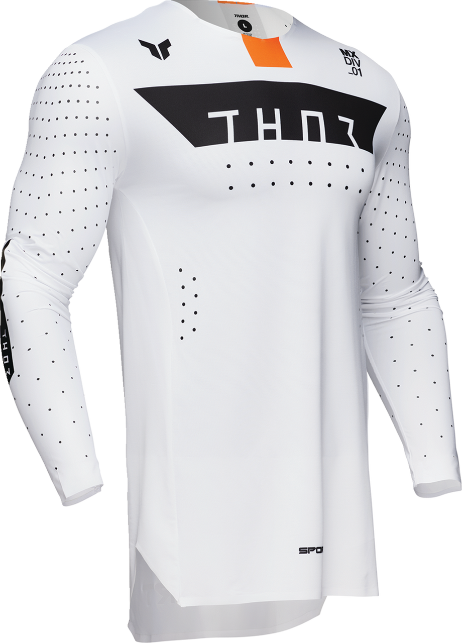 Thor 2025 SPORTMODE Rogue Jersey White/Orange