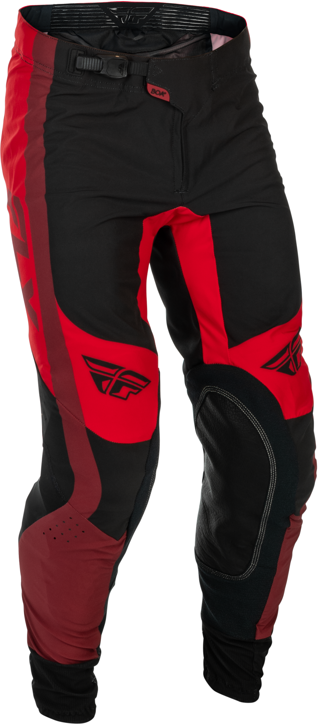 FLY Racing 2026 Youth Lite Black/Red Jersey Pant Combo