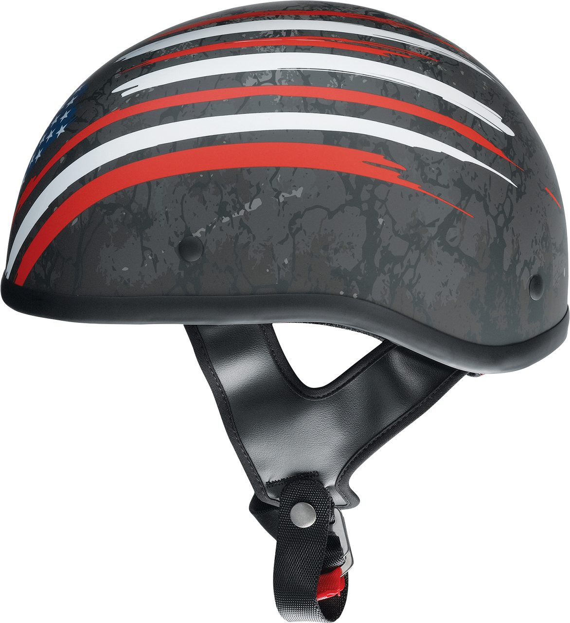 Z1R CC Beanie Justice Half Helmet Black/Red/White/Blue