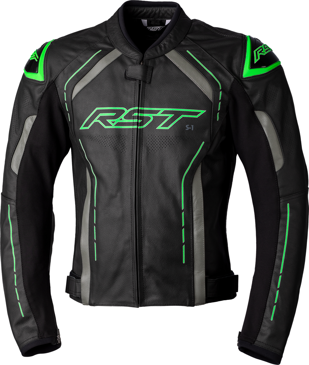 RST S1 CE Jacket Black/Grey/Neon Green