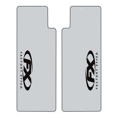 Factory Effex 2017 FX Clear Upper Forks Graphics - Black