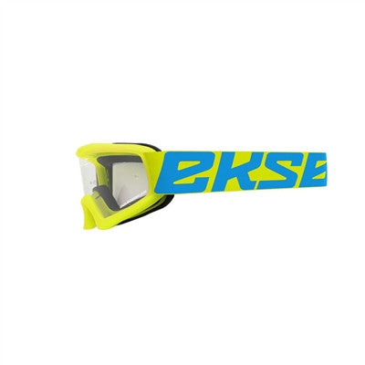 EKS X-Grom Youth Goggles - Flo Yellow/Clear Lens